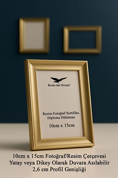 Raven Art Studio Piramidă 10cm x 15cm pentru fotografii, documente, poster, cadru pentru documente, protejat, din sticlă plexiglas, rezistentă la spargere