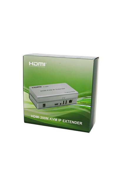 Mini pro 4K HDMI KVM Extender 120m | Cat5/6 Ethernet (1080p)Receiver Transmitter Receiver USB Support