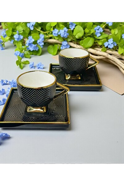 lstri Krd Art Deco 2-Person Coffee Cup Set 80 ml Classic
