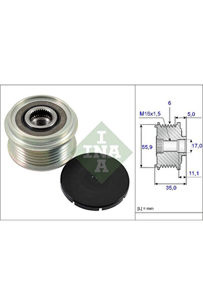 FAG Система за свободен ход на генератора Audi A4 Allroad B8/A4 B8/A5 Porsche...