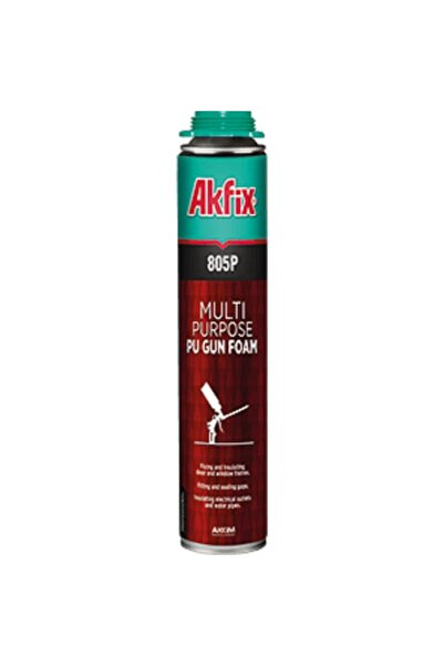 Akfix Pachet de 12 spume de montare PU pentru pistol 750ml 805P