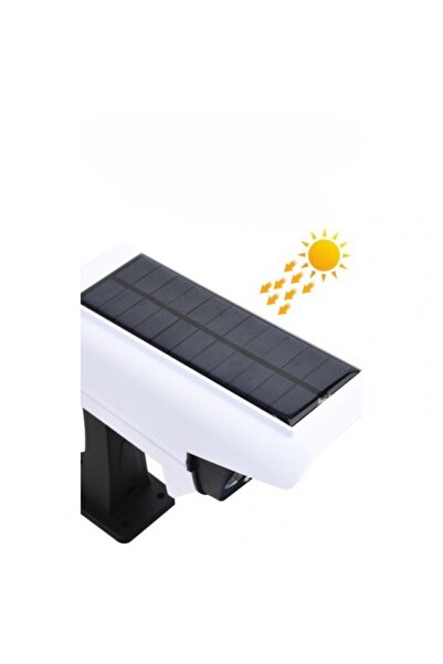 Otto Solar LED Lamps - Fake Surveillance Camera Style, Motion Sensor, Remote