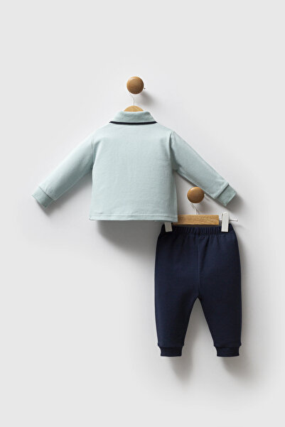 U.S. Polo Assn. U.S. Polo Assn. Boy's 2-Piece Set - Water Green