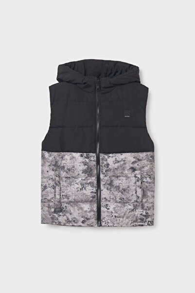 MAYORAL 7306-68-سترة سوداء-ذات وجهين