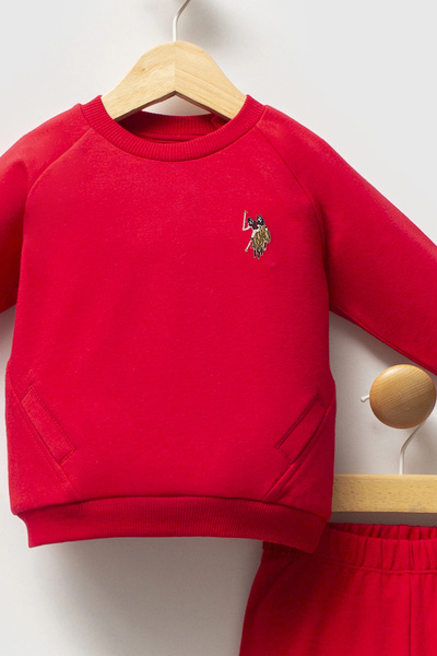 U.S. Polo Assn. U.S. Polo Assn. Boy's 2-Piece Set - Red