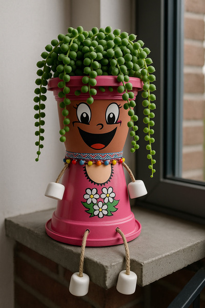 rice down BONCUK HANIM VİLLA DEKORATİF SAKSI 1.7 Litre