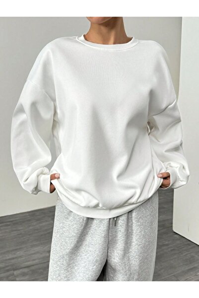 Premium Oversize Kesim Uzun Kollu Sweatshirt
