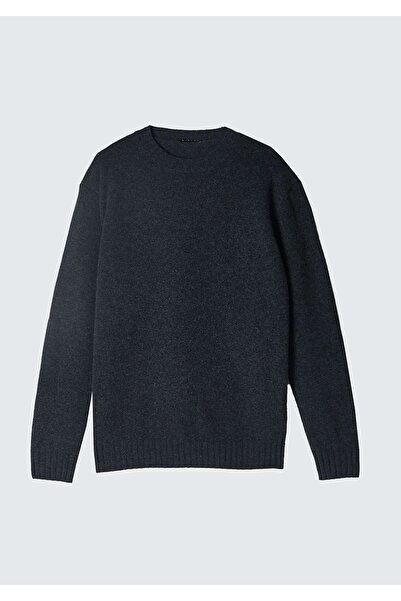 Sisley Men's Wool Blend Regular Fit Crew Neck Sweater 324A1244S102F-Sis508