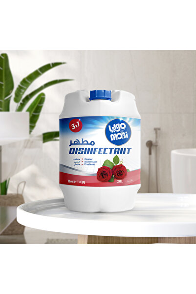 MOBI مطهر موبي يقتل الجراثيم برائحة الورد 20 لتراً