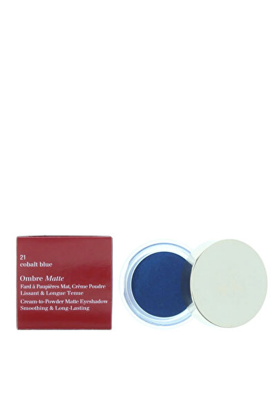 Clarins , Ombre Matte, Κρεμώδης Σκιά Ματιών, 21, Μπλε Μπλε κοβαλτίου , 7 γρ.
