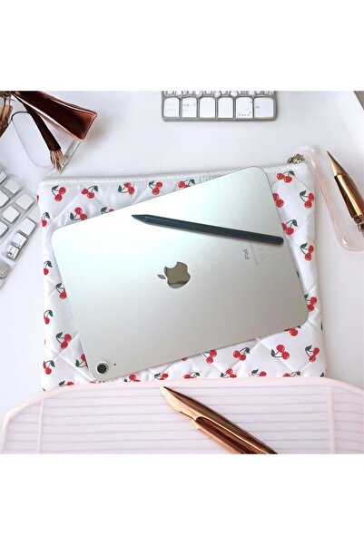 etoiles legend Cherry Pattern Tablet Bag 11 Inch and 12 Inch Compatible