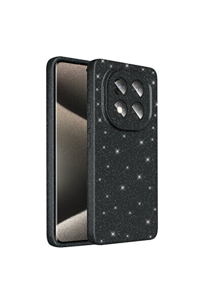 UnDePlus Xiaomi Redmi Note 14 Pro Plus Kılıf Simli Silikon Lüks Kapak