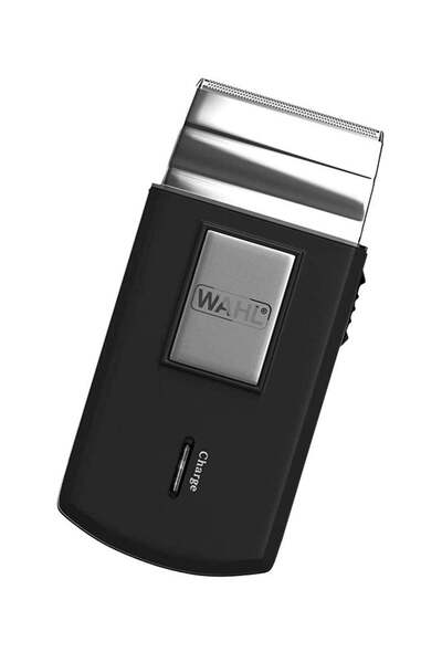 Wahl Travel Shaver, Wet & Dry Shave, 45 Minutes Cordless Runtime, Travel Friendly, 3615-1027 Black/S