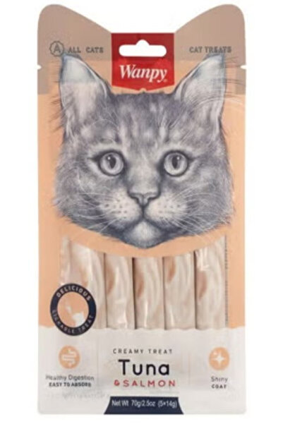 Wanpy Licking Cream Candy - Tuna & Salmon