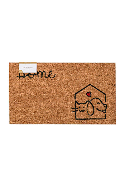 LC Waikiki LCW HOME YEBU Karışık Home YEBU Yazı Baskılı Kapı Önü Paspası