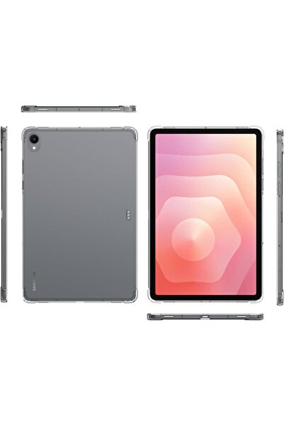 Nezih Case Samsung Galaxy S11 (X730) 11.0 İnç Uyumlu Köşe Korumalı Nitro Şeffaf Tablet Kılıfı