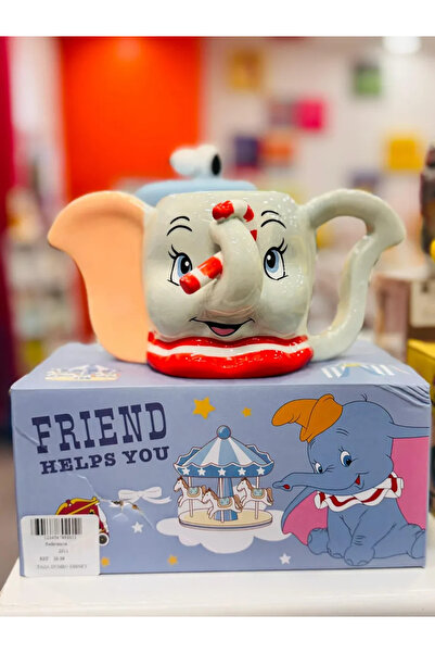 CONSOLEX Disney Dumbo 3D Seramik Kupa Bardak CL-PYM022 – Lisanslı Ürün