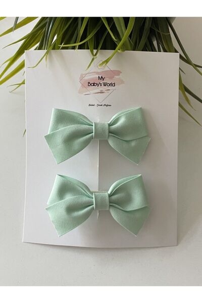 my baby’s world bebek çocuk mağzası 2 Li Fiyonk Klips Toka Seti