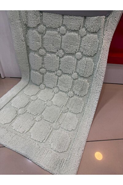 Çapa Home 2 PARÇA GÜNLÜK ÇEYİZLİK PREMİUM KALİTE YIKANILABİLİR PANYO HALISI & KLOZET TAKIMI SET 60x100/50X60