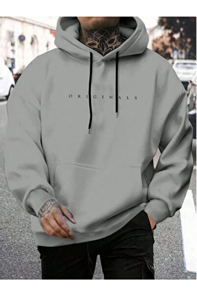 MOONBULL Erkrk Оригінальний принт з капюшоном Зимовий довгий рукав Світшот