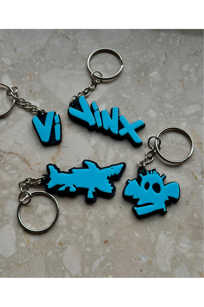 Lena Gift Store League of Legends Lol Keychain Set of 4