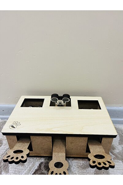 ahber Spring Star Wooden Cat Mouse Game