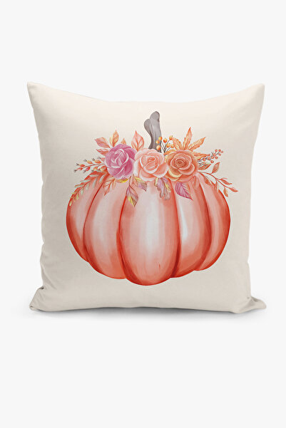 Filamente 8-Piece Double-Sided Digital Print Throw Pillow Cover Halloween Autumn Themed