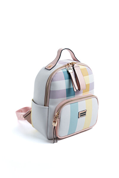 Silver Polo Silver & Polo Lila - Pink Sp1130 Women's Backpack