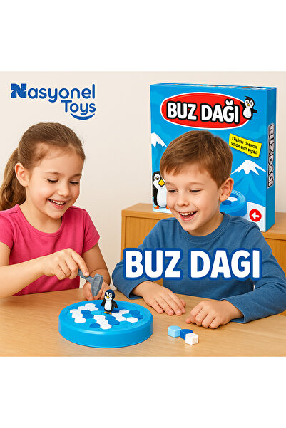 NASYONEL TOYS Polar Break Buz Tuzağı Aile Aktivite Oyuncağı Buz Kırma Oyuncak