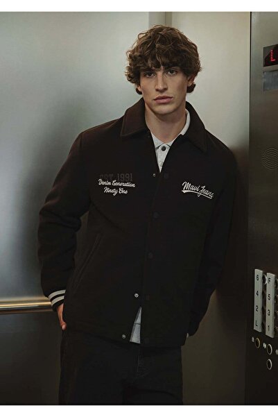 Mavi M0110625-71379 Jeans Jacket Men's Jacket Black