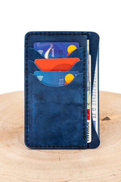 tudorAce Port card pentru talon auto, piele naturala pull-up