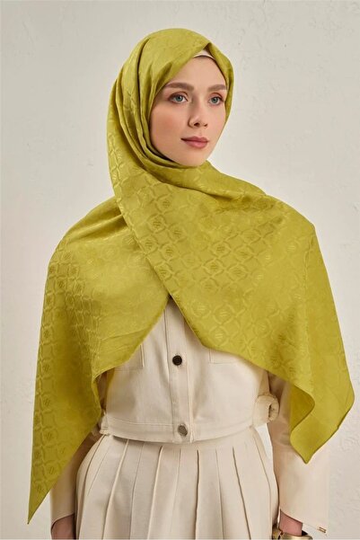 Armine bumbac Șal cu lanț cu monogramă Floş 1 (33% bumbac 67% Floş) 54