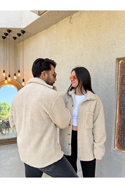 Combineman35 Μπουφάν από ύφασμα αρνιού με διπλό συνδυασμό κουμπιών 2 τεμαχίων