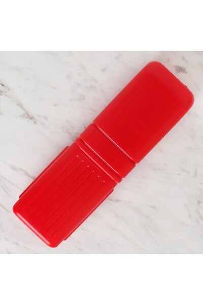 INURA GLOBAL علبة لورين كروشيه حمراء مقاس 20 سم