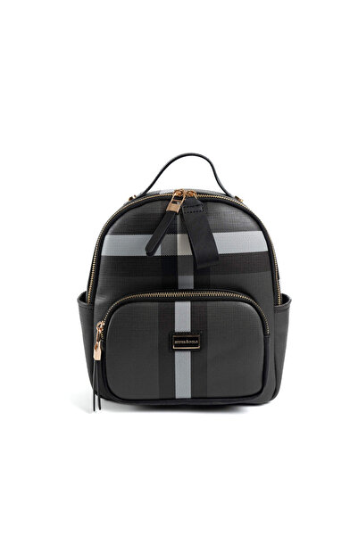 Silver Polo Silver & Polo Black Sp1130 Women's Backpack