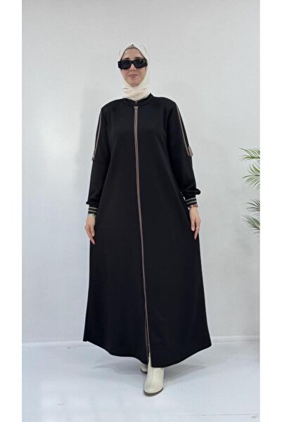 Tebrikler tekstil yeni sezonlu kadın kışlık şık ferace model G3809