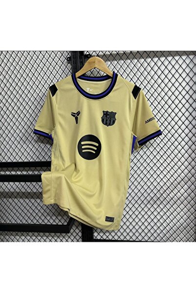 NO BRAND تيشيرت برشلونة الإحتياطي الثالث بيج