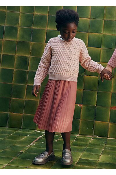 Abel & Lula Fusta plisată pentru fetiță Mayoral Abel&Lula roz