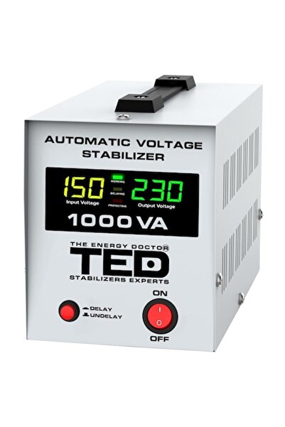 TED Electric Stabilizator automat de tensiune AVR 1000VA cu LCD