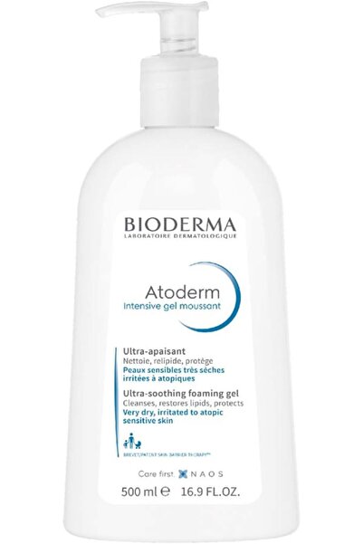 Bioderma جل الاستحمام أتوديرم إنتنسيف فائق التهدئة للبشرة شديدة الجفاف إلى ال...