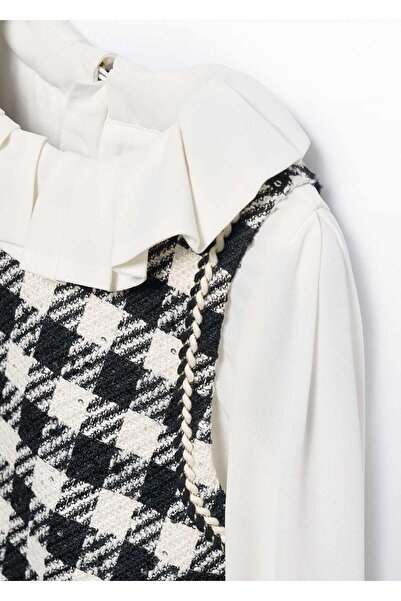 Abel & Lula Rochie cu mâneci lungi cu paiete pentru fetiță Mayoral Abel&Lula