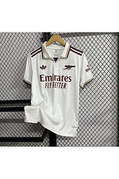 NO BRAND قميص أرسنال الثالث الكلاسيكي أبيض