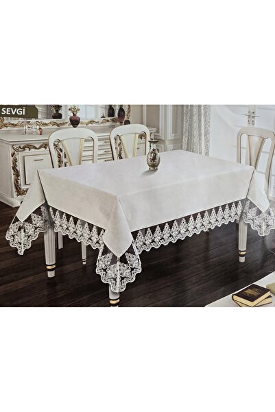 Capensis Stain-Resistant Fabric Linen Living Room Tablecloth