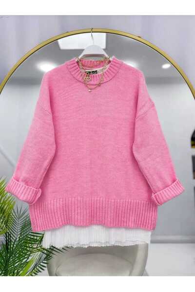 MODA VEDAT Standard Size Oversize Sweater -0250