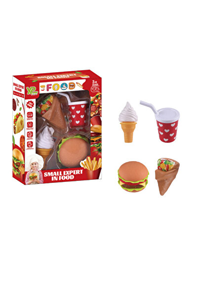 TSUMAB Small Expert in Food – Mini Fast Food Toy Set for Kids