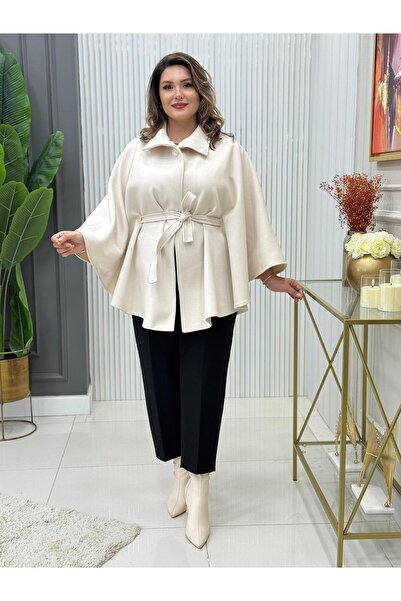 GK Large Size Cashmere Poncho