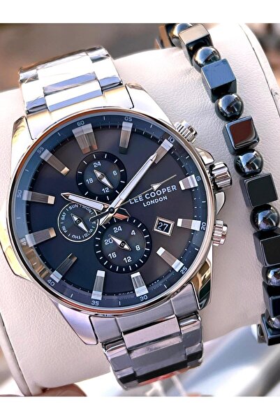 Lee Cooper 2 Yıl Garantili Suya Dayanıklı Çelik Kordon Renk Atma Yapmaz VS.BL...