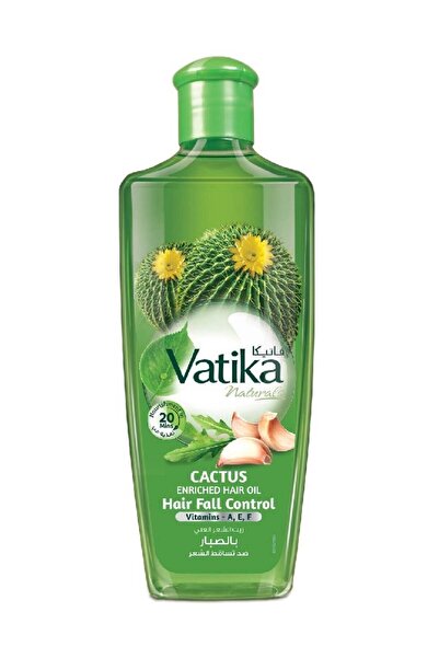 Vatika Cactus Enriched Hair Oil for Hair Fall Control 200ml