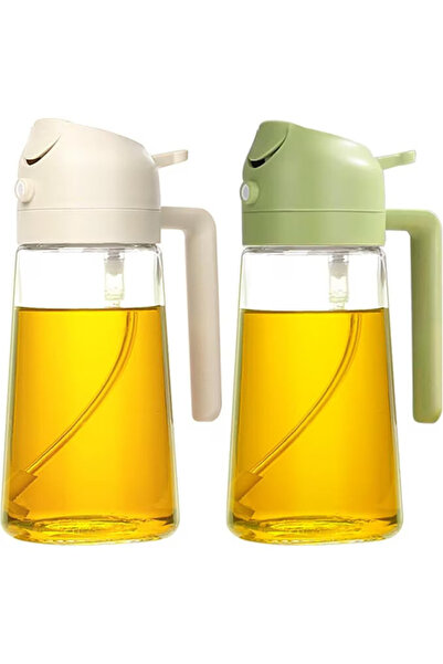 Aurov Set 2 Pulverizatoare 2in1, Multifunctionale Ulei/Otet, Control precis a...