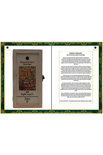 osmanlı sirkeleri OSM 095 SEYLAN TARÇIN’LI (Elma, Seylan Tarçın Kimyon Karanﬁ...